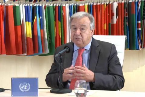 Antonio Guterres considère la transmission pacifique du pouvoir en Arménie un exemple fantastique de résolution des problèmes
