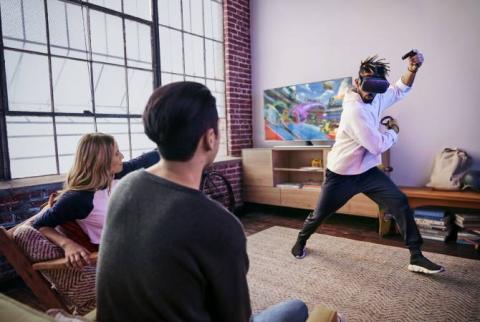 Facebook представила очки виртуальной реальности Oculus Quest