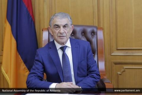 Speaker of Parliament to depart on working visit to Artsakh 