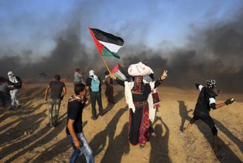 На границе Газы три палестинца погибли в стычках с израильскими войсками