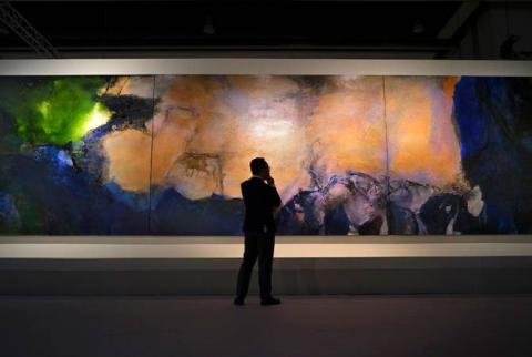 Картину художника Чжао Уцзи продали за рекордные $65 млн