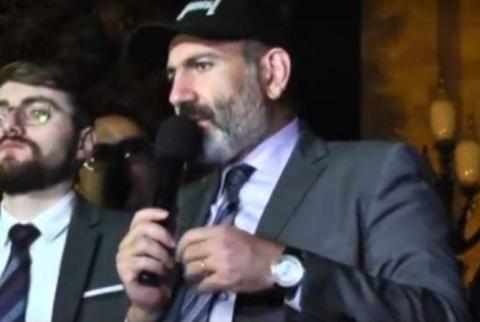 Nikol Pachinian a exprimé la certitude qu’Aram Sargsian ne fera rien contre la volonté du peuple 