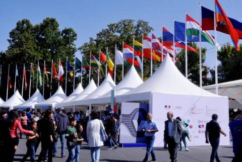 Rwanda presents business environment opportunities at La Francophonie Village in Yerevan 