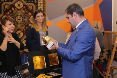 Նախարար Սուրեն Պապիկյանն այցելել  է ֆրանկոֆոնիայի ավանի Հայաստանի  տաղավար