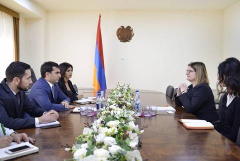 Հակոբ Արշակյանն ընդունել է Բրիտանիայի և Հյուսիսային Իռլանդիայի Միացյալ Թագավորության արտակարգ և լիազոր դեսպանին