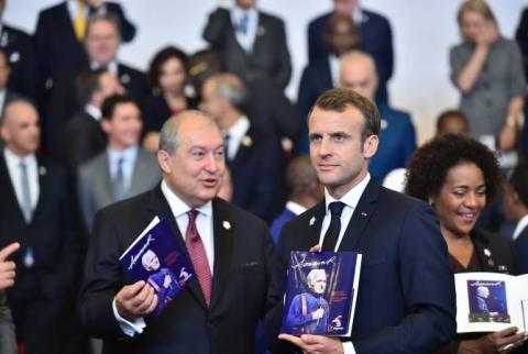 Le Président de la République d’Arménie a participé à la cérémonie d’ouverture du Sommet de la Francophonie