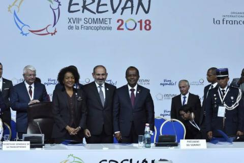 Armenia assumes chairmanship of La Francophonie summit 