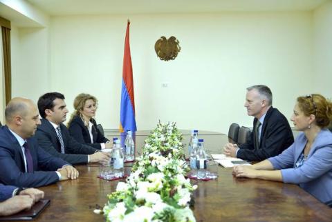 Հակոբ Արշակյանը ընդունել է ԱԶԲ Հայաստանի գրասենյակի ղեկավար Շեյն Ռոզենթալին