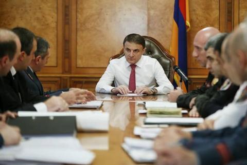 Ոստիկանապետը խորհրդակցություն է անցկացրել 