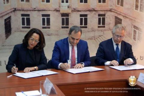 Ֆրանսիայի Մոնպելիե քաղաքի փաստաբանների միության պատվիրակությունն այցելել է Հայաստանի փաստաբանների պալատ 
