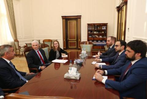 Acting deputy PM Avinyan holds meeting with Lord Ara Darzi