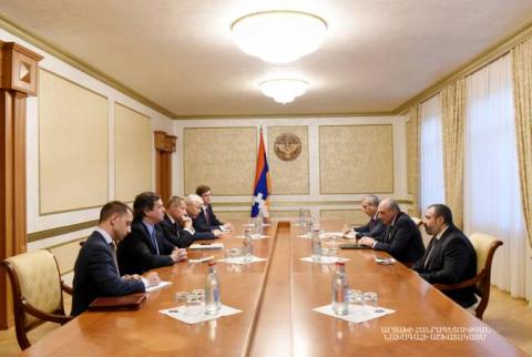 Artsakh’s President receives OSCE Minsk Group Co-chairs