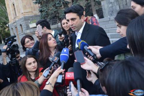 Ալեն Սիմոնյանը վստահեցնում է, որ Հայկ Կոնջորյանը լինելու է «Քաղաքացիական պայմանագրի» նախընտրական ցուցակում