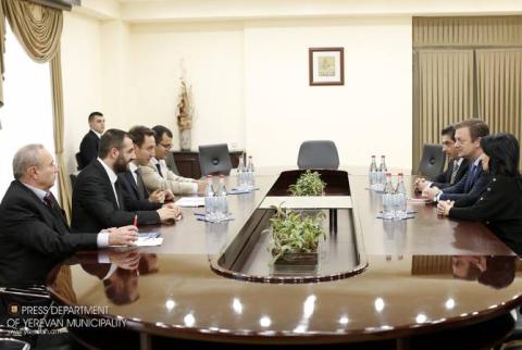 Հայկ Մարությանը Էնդրյու Փարսոնի հետ քննարկել է Երևանում պարալիմպիկ սպորտի կենտրոն կառուցելու հարցը