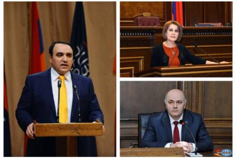 Le parti "Orinats Yerkir" a publié les 10 premiers noms de sa liste électorale; Le chef du parti, Artur Baghdasaryan, est en tête de liste.
