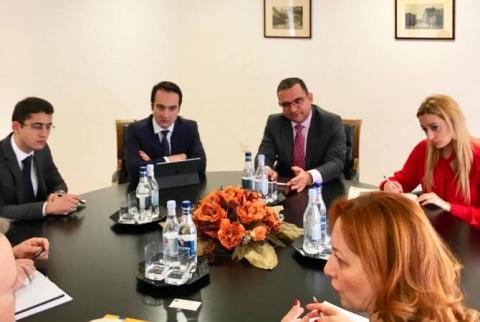 Տիգրան Խաչատրյանը  Շեյն Ռոզենտալի հետ քննարկել է ԱԶԲ տեխնիկական աջակցության արդյունավետությանն առնչվող հարցեր 