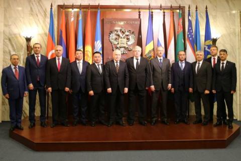 Armenia’s Security Council Secretary takes part in CIS Moscow annual meeting 