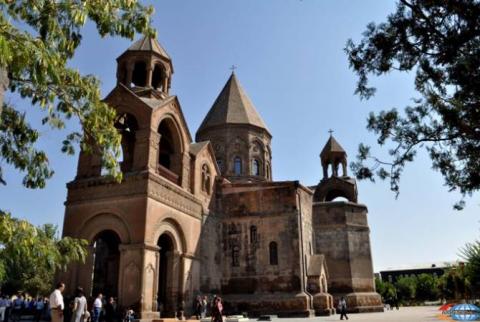 Кафедральный Собор Первопрестольного Святого Эчмиадзина временно будет закрыт для посещений и церемоний