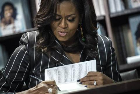 Michelle Obama’s “Becoming” is the best-selling book in US in 2018