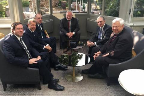 Rencontre entre Zobrab Mnatsakanian avec son homologue azerbaidjanais le 5 décembre à Milan