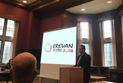 Les Ambassadeurs francophones accrédités à la Haye ont discuté les résultats du Sommet de la Francophonie à Erevan 