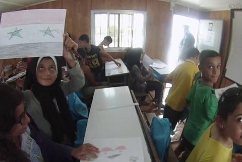 Школы в Алеппо помогают адаптироваться детям, жившим среди боевиков