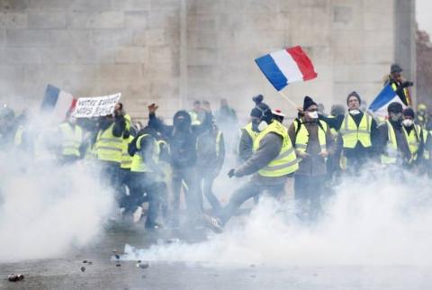 Ֆրանսիայում եւս մեկ մարդ է զոհվել «դեղին բաճկոնավորների» բողոքի ակցիաների ընթացքում 