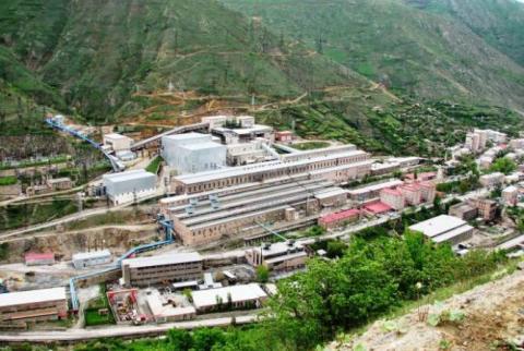 Zangezur Copper Molybdenum Combine CJSC leads the list of major taxpayers