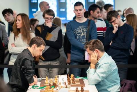 Аронян, Ованнисян, Саргсян и Петросян успешно стартовали на чемпионате мира по быстрым шахматам 