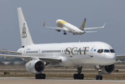 Scat Airlines suspend les vols directs Astana-Erevan-Astana 