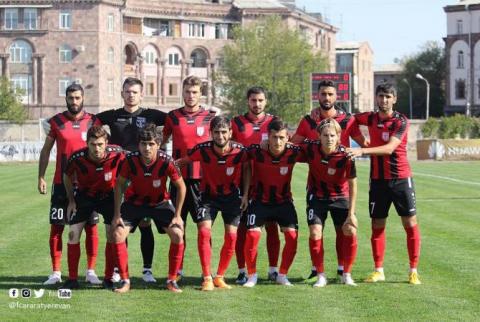 Le club de football "Ararat" a repris les entraînements