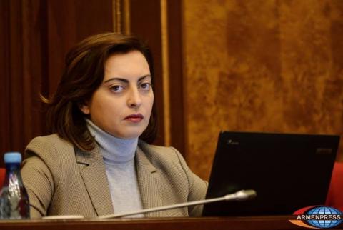 Фракция “Мой шаг” выдвинула на должность вице-спикера кандидатуру Лены Назарян