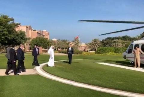 الرئيس أرمين سركيسيان يغادر إلى الشارقة من أبو ظبي للقاء حاكم إمارة الشارقة الشيخ سلطان بن محمد القاسمي- فيديو-