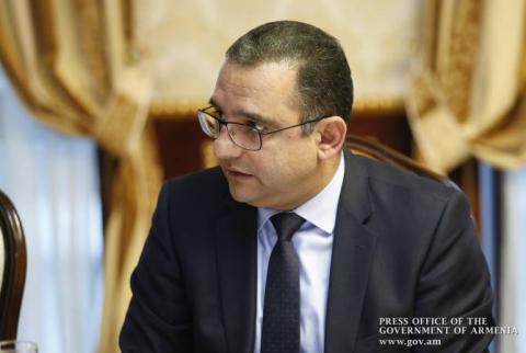 Acting minister Khachatryan comments on possibility of merging economic development and agriculture ministries