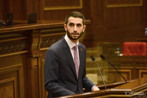 Ruben Roubinian en tête de la délégation arménienne à  l’Assemblée parlementaire du Conseil de l’Europe  