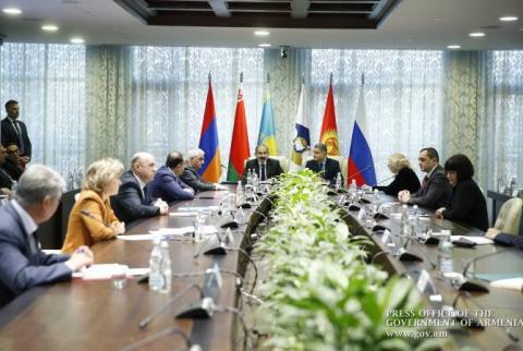 L'Arménie assume la présidence de l' UEEA:discours du Premier ministre