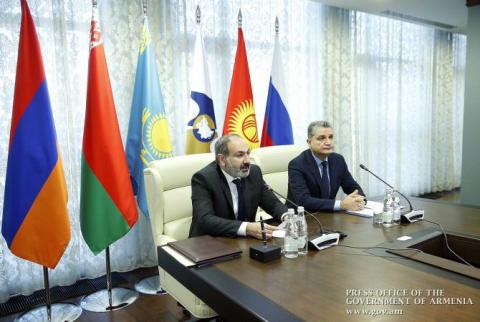 We will do utmost to maintain positive integration dynamics, Pashinyan says as Armenia assumes EEU presidency 