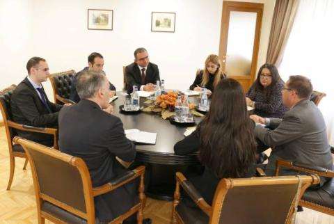 Armenian minister, ADB delegation discuss cooperation opportunities in tourism sector