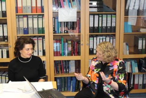 Աննա Հակոբյանը Բեռլինի «Շարիտե» համալսարանական կլինիկայում քննարկել է մանկական ուռուցքաբանության ոլորտում համագործակցության ուղիները