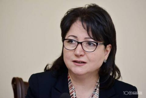 Эрикназ Тигранян единогласно избрана заместителем председателя постоянной Комиссии НС Армении по социальным вопросам и здравоохранению