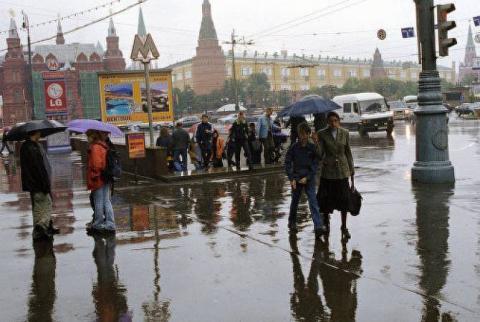 В Москве установилась апрельская погода