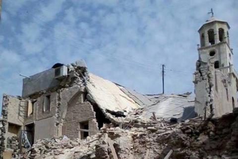 Հալեպում պայթեցված հայկական եկեղեցին վերականգնումից հետո կբացվի գարնանը