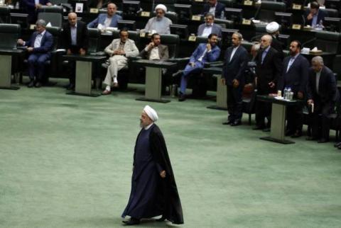 Iranian MPs ask President Rouhani for FM Zarif to remain in office