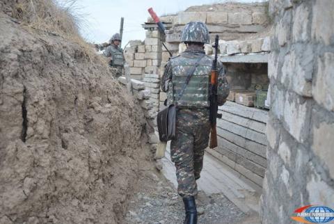 Azerbaijani forces made nearly 200 ceasefire violations in Artsakh line of contact during past week