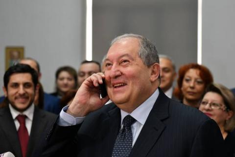 President Sarkissian meets with teaching staff of Yerevan Brusov State University of Languages and Social Sciences