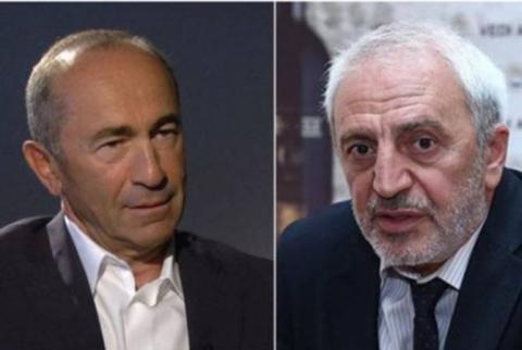 Ռոբերտ Քոչարյանի հայցն ընդդեմ Արամ Մանուկյանի դատարանը վարույթ է ընդունել