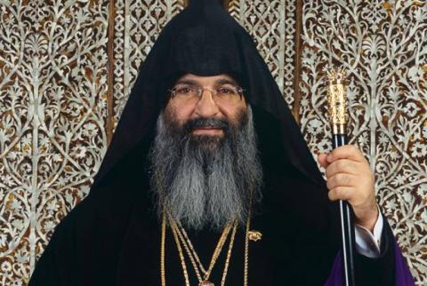 L'archevêque Mesrop Moutafian,patriarche de l'Eglise arménienne de Constantinople, a été enterré à Istanbul au cimetière arménien de Şişli 