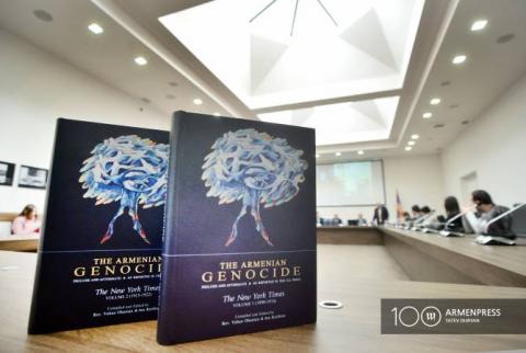 Mkhitarist Publishing House releases collections of articles on Armenian Genocide