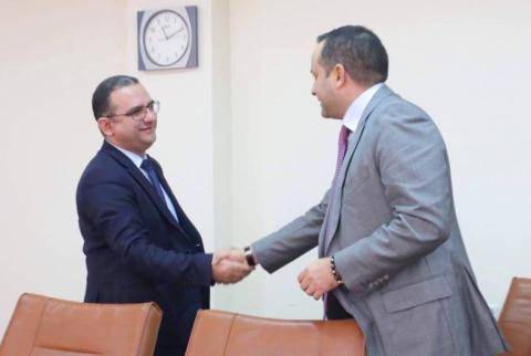 Տիգրան Խաչատրյանն ընդունել է «Arton Capital» կազմակերպության ներկայացուցիչներին