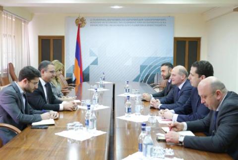 Տիգրան Խաչատրյանը «Ամբեր Կապիտալ» ընկերության ներկայացուցիչների հետ քննարկել է առաջիկա  ծրագրերը